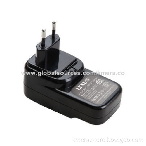 34W Portable Mobile Phone Charger with 4 Independent USB Ports, Charge to iPhone/iPad Simultaneously